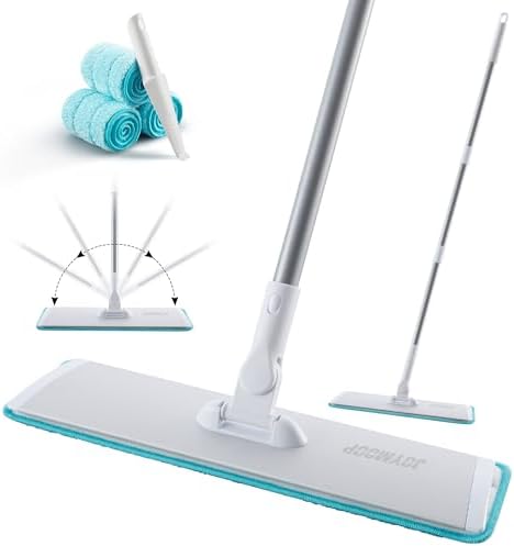 18 Inch Grey-White Microfiber Dust Mop for Hardwood Floors