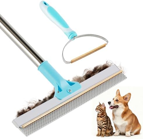 2 PCS Carpet Rake for Pet Hair Removal
