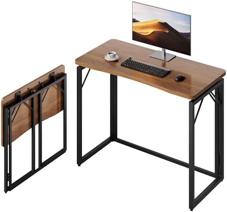 31.5 Brown Folding Desk