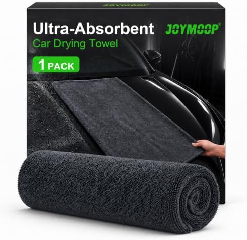 Car Drying Towels, High-Density Microfiber Towel for Cars in Dark Grey