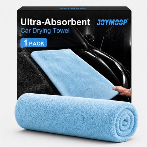 Car Drying Towels, High-Density Microfiber Towel for Car in Blue