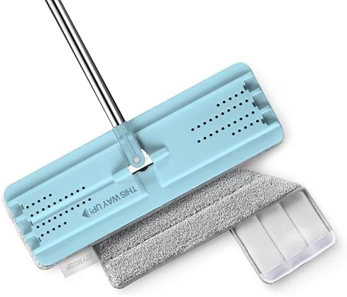 Flat Mop System, Microfiber Floor Cleaning Tool