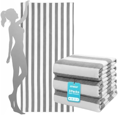 Microfiber Beach Towel Set – 70 x 35.4 Quick Dry Beach Towels