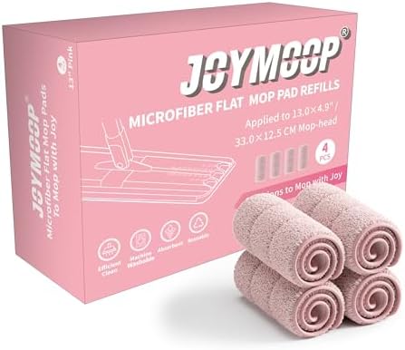 Microfiber Flat Mop Replacement Pads