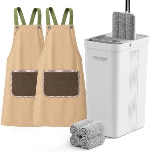 Mop and Bucket Set & Bib Apron Bundle