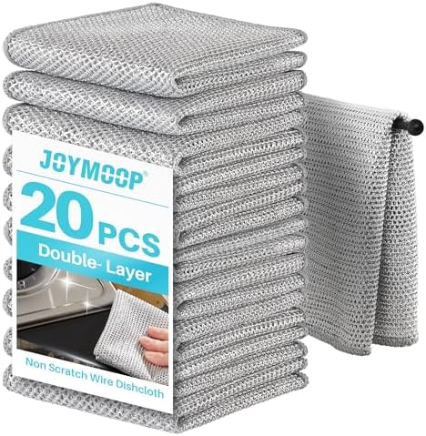 Non Scratch Wire Multipurpose Dishcloth 11.8 x 11.8