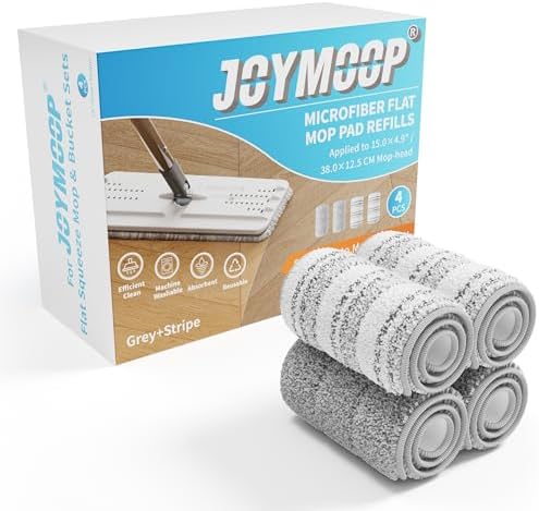 Reusable Microfiber Mop Pads for 15 Flat Mop