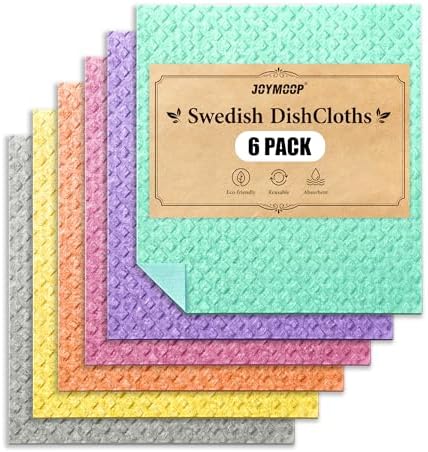 Swedish Dishcloths, Cellulose Cotton Sponge Cloths
