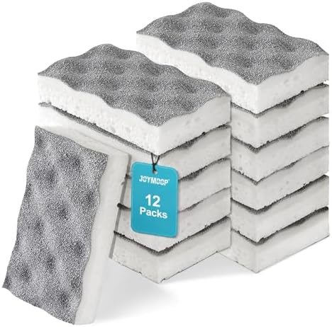 Textured Clean Sponges in Gray White
